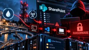 Warlock usa SharePoint contro acqua e telecom: ransomware corre via SYSVOL 3 Warlock usa SharePoint contro acqua e telecom: ransomware corre via SYSVOL